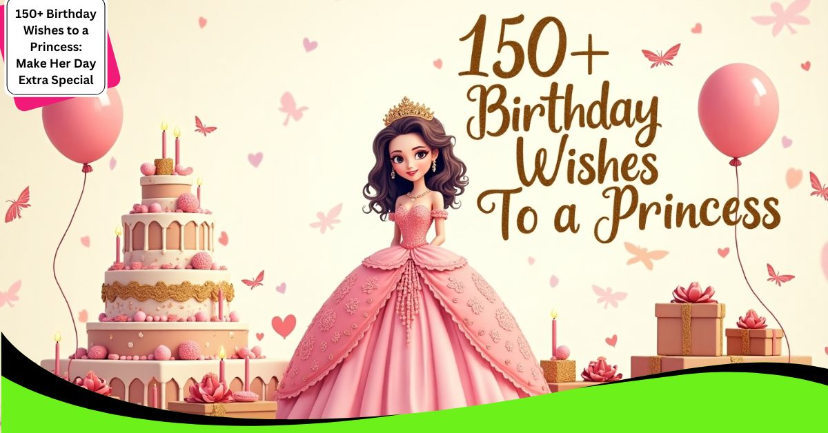 150+ Birthday Wishes to a Princess: Make Her Day Extra Special